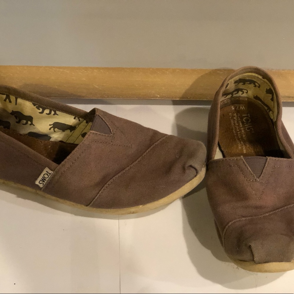 Classic Grey TOMS shoes